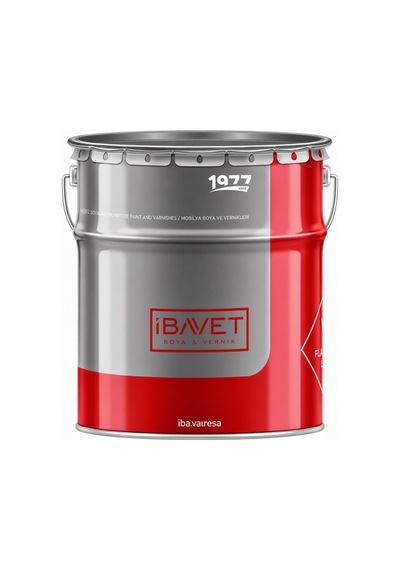 İbavet Selülozik Özel Mat Boya 12 Kg Siyah Ral 9005