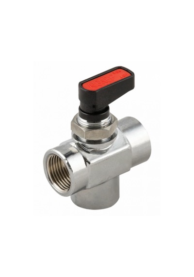 Aignep 3 Yollu Küresel Vana 3/8" İnç