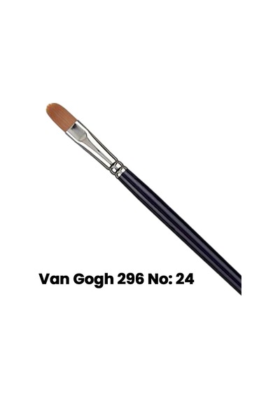 Van Gogh 296 Seri Sentetik Kedi Dili Fırça No 24