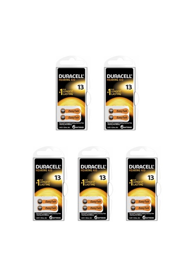 Duracell Activair PR48 13 Kulaklık Pili 6 x 5'li