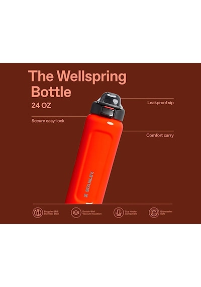 Stanley The Wellspring Bottle 0.7l Klasik Termos 10-13111-0101 Turuncu