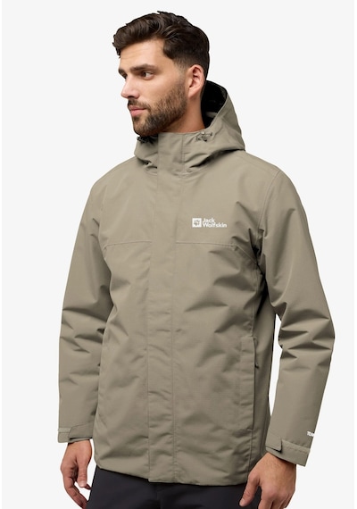 Jack Wolfskin Altenberg 3ın1 Jktm Erkek Linen Bej