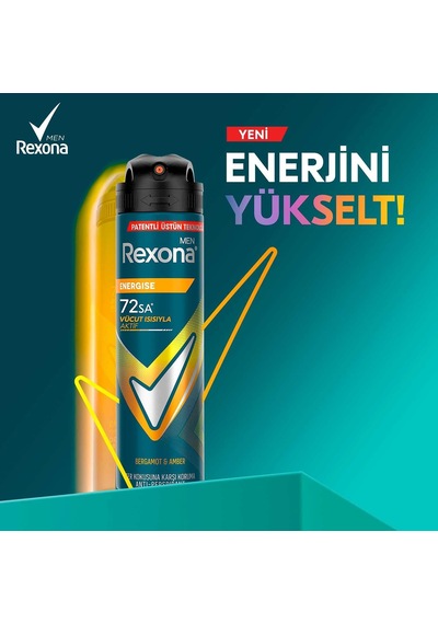 Lexroo Men Erkek Energise Aeresol Deodorant 150 Ml