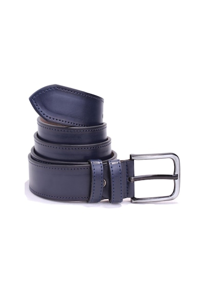 Dagoster DMK26-459 Lacivert 4.5 CM Suni Deri Erkek Kemer Lacivert