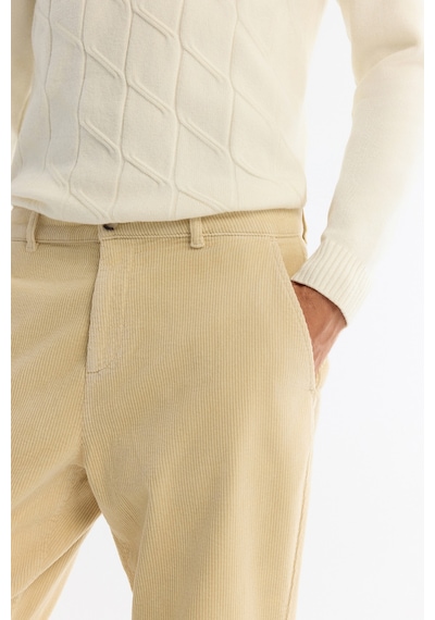 Avva Erkek Bej Klasik Bel Kalın Fitilli Kadife Chino Relaxed Fit Pantolon A42y3017 Avva Erkek Bej Klasik Bel Kalın Fitilli Kadife Chino Relaxed Fit Pantolon A42y3017