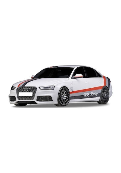 Audi A4 B8 2008 - 2012 Rs4 Yan Marşpiyel Seti Plastik