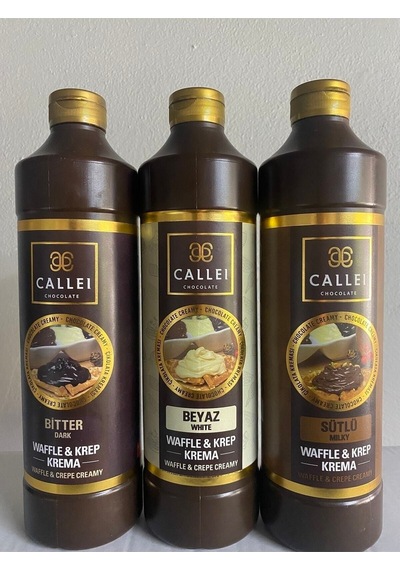 Callei Bitter & Sütlü & Beyaz 1000gr Waffle Sos