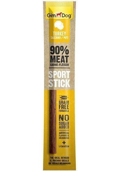 Gimdog Sticks Hindili Tahılsız Köpek Ödül Çubuğu 6 x 12 G