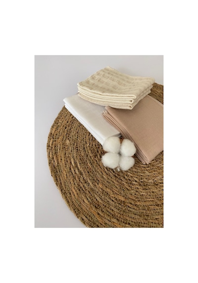 10'lu Müslin Bebek Ağız Mendili %100 Pamuk Camel Çizgili 25x25 Cm Camel-ekru-camel Çizgili Camel-ekru-camel Çizgili 10'lu Müslin Bebek Ağız Mendili %100 Pamuk Camel Çizgili 25x25 Cm Camel-ekru-camel Çizgili Camel-ekru-camel Çizgili