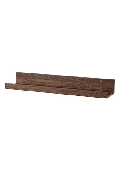 Ikea Mosslanda Çerçeve Rafı, Ceviz Görünümlü, 55 Cm