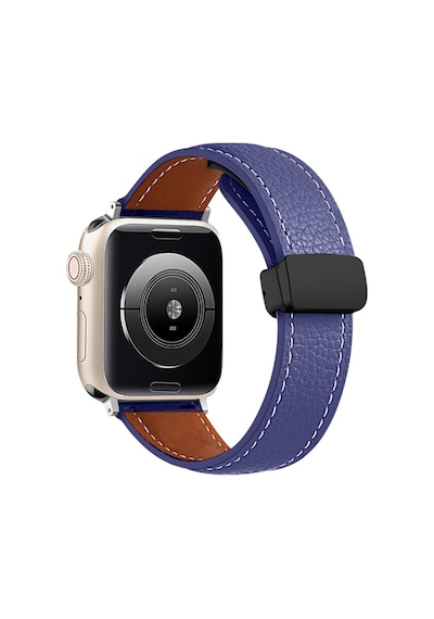 Watch 42mm Kr414 Daks Deri Kordon - Lacivert Diğer