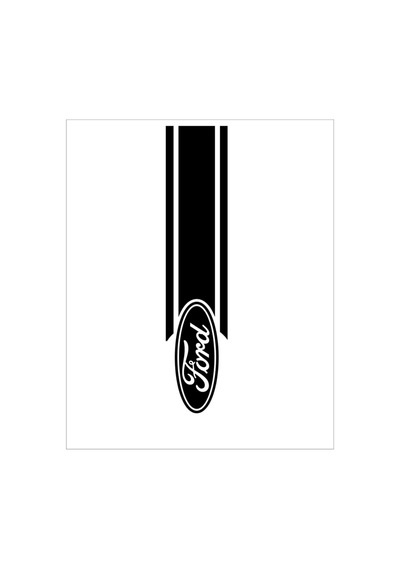 One Vıp Sale Sticker Ford Ön Kaput Sticker