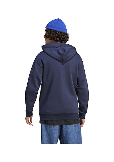 Adidas M 3s Fl Fz Hd Erkek Günlük Ceket Ij6478 Mavi Mavi