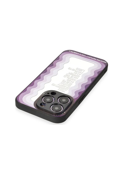Ilkeshop Newface Apple iPhone Uyumlu 12 Pro Kılıf Mirror Desenli Kapak - Mirror - 5