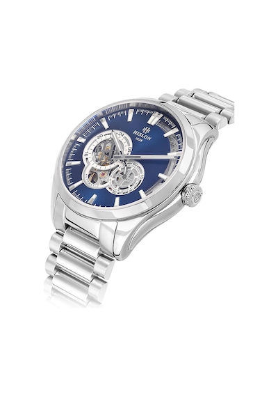 Hislon Men's Solid Sd152s-11ss Erkek Kol Saati Beyaz