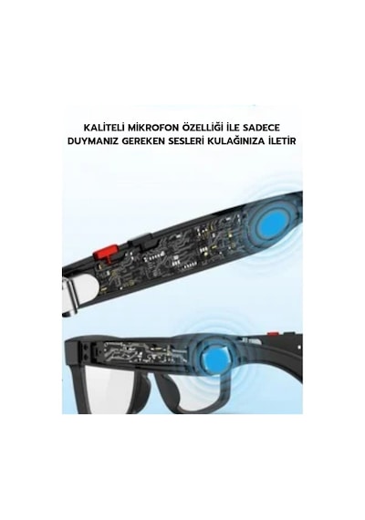 S2 Max Akıllı Gözlük Kameralı Bluetooth Konuşma Ve Çekim Özellikli Gözlük Siyah Ve Beyaz Cam Hediye