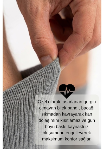 Socketta 6'lı Modal Şeker Diyabetik Lastiksiz Dikişsiz Sıkmayan Koyu Gri Soket Çorap Koyu Gri Socketta 6'lı Modal Şeker Diyabetik Lastiksiz Dikişsiz Sıkmayan Koyu Gri Soket Çorap Koyu Gri