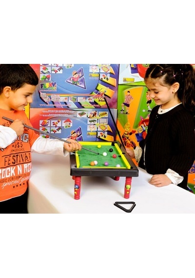 Snooker And Pool Ayaklı Masaüstü Bilardo Oyun Seti
