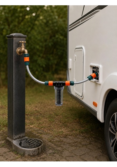 Karavan Su Arıtma Filtre Seti (Yıkanabilir Kartuş)-CRF-MZ-Y-ST