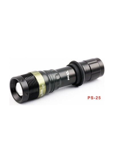 Polıce PS-25 El Feneri Şarjlı Siyah