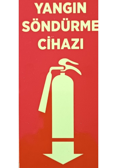 Fotolümenli Yangın Söndürme Cihazı Levhası