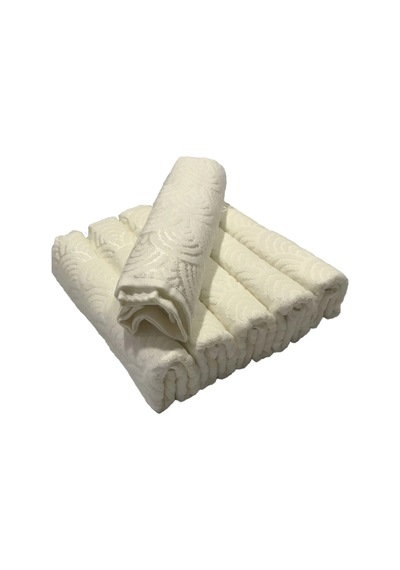 Bulteks Jakarlı Kadife Desen 2 Havlu 30x50 4 Renk