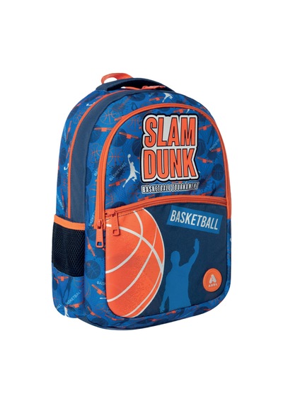 Küçük Çocuk Sırt Çantası, Slam Dunk Mavi - Turuncu