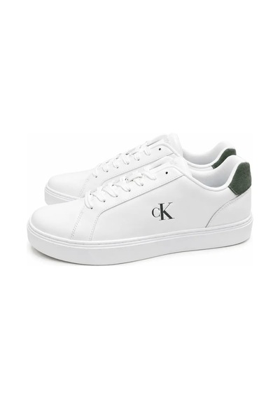 Calvin Klein Classıc Cupsole Lace, 0le Beyaz Erkek Spor Ayakkabı