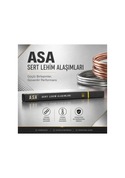 Asa Sert Lehim Alaşımları Sarı