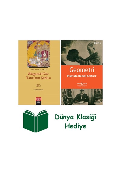 Bhagavad-gita Tanrı'nın Şarkısı + Geometri + Dünya Klasiği Hediye