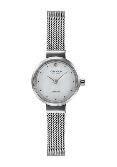 Obaku Denmark V313lxcwmc Quartz Çelik Hasır Gri 20 Mm Kadın Kol Saati