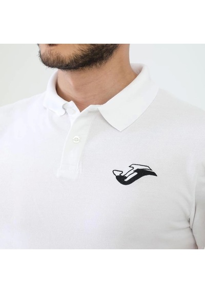 Joma Erkek Günlük T-shirt Polo Rush Beyaz 4231115 Beyaz
