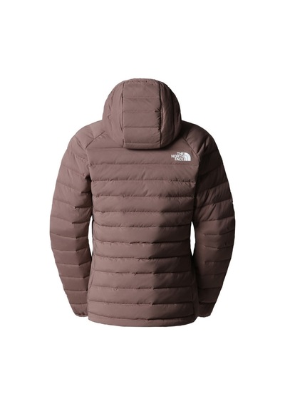 The North Face Belleview Stretch Down Hoodie Kadın Kahverengi Kapüşonlu Mont NF0A7UK5EFU1 Kahverengi