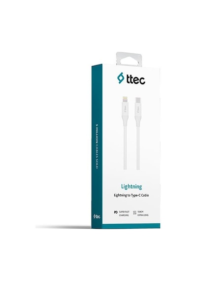 20w Pd Destekler Type c Lightning Apple Uyumlu iPhone Hızlı Şarj Ve Data Transfer Kablosu 150cm