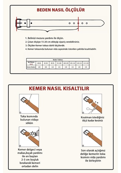 Parscraft Hakiki Süet Deri Erkek Kemer Siyah 4 Cm