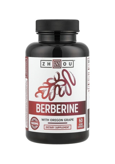 Zhou Nutrition, Berberine With Oregon Grape, 60 Veg Capsules Aromasız