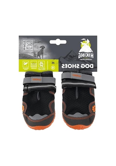 Akınalbella Köpekler İçin Su Geçirmez Hiking Ayakkabı, Beden 4 Antrasit