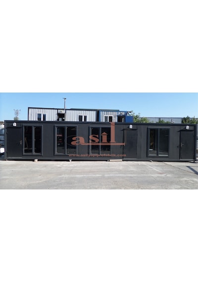 36 M² Tek Oda WcMutfaklı Dış Betopan İç Pvc Konteyner