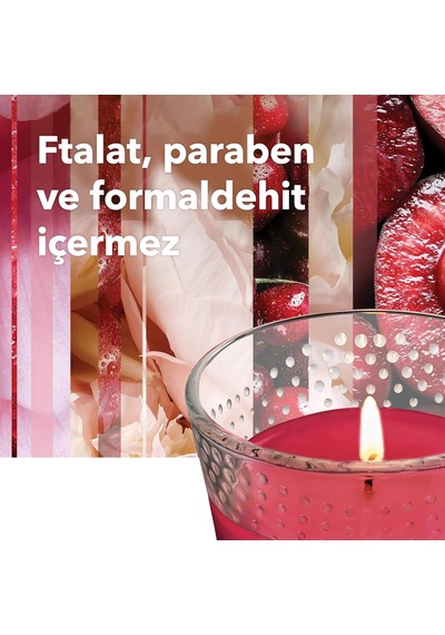Meyve Çiçek Buketi Büyük Mum 204 G