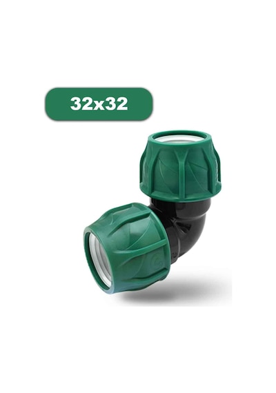 Poelsan Kablin Dirsek 32X32 Kangal Boru Ekleme Te Sulama Borusu K