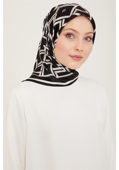 Armine Sura İpek Eşarp 24ya9132 87 - Desenli