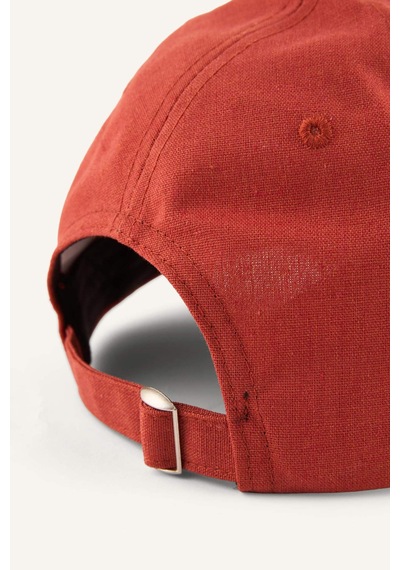Defacto Erkek Basıc Keten Karışımlı Bordo Cap Şapka H5923ax26smbr268 Bordo-br268