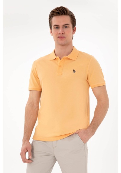 U.s. Polo Assn. Gtp04ıy025 Turuncu Erkek Polo Yaka T-shirt 2084151 Turuncu