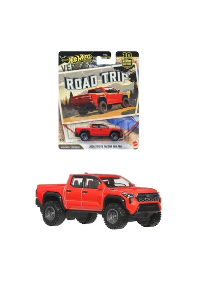 Hot Wheels Premium Car Culture 2024 Toyota Tacoma Trd Pro Fpy86-jkf40 Kırmızı