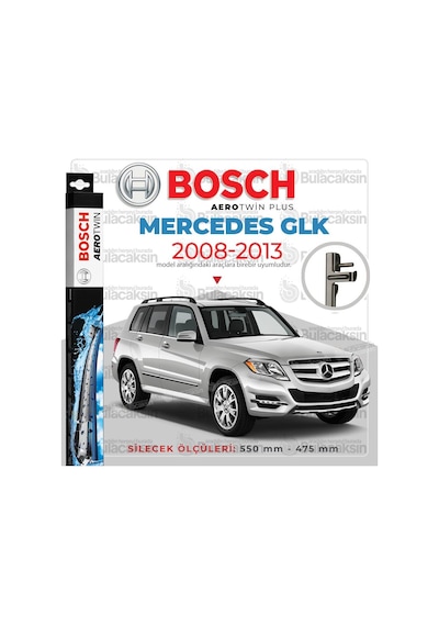 Mercedes Glk Muz Silecek Takımı 2008-2013 Bosch Aerotwin