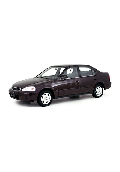 S-Dizayn Honda Civic Krom Cam Çıtası 4 Prç 1998-2002