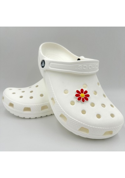 Crocs Terlik Süsü Ve Aksesuarı , Çanta Süsü Jibbitz 3d Renkli Papatya 03 Logo Aksesuar Kırmızı-beyaz-sarı Crocs Terlik Süsü Ve Aksesuarı , Çanta Süsü Jibbitz 3d Renkli Papatya 03 Logo Aksesuar Kırmızı-beyaz-sarı
