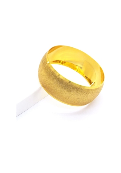 Altın Kaplama Melisa Model Bilezik 3 Cm Blz-3046 Altın