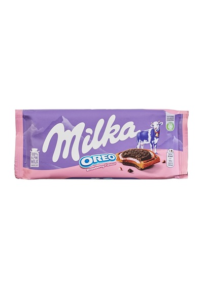 Milka Sandwich Çikolata 92g Oreolu & Çilekli Atıştırmalık 4'li Avantaj Paketi - 4 Adet Tarı