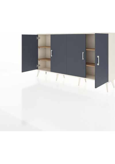 Arges Konsol 4 Raflı 4 Kapaklı 176x30x99 Aytaşı-antrasit/çam Antrasıt/atlas Çam - Aytası Arges Konsol 4 Raflı 4 Kapaklı 176x30x99 Aytaşı-antrasit/çam Antrasıt/atlas Çam - Aytası